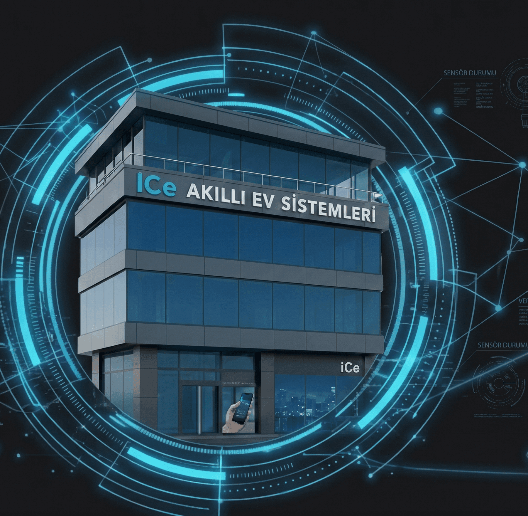 iCe Akıllı Ev Sistemleri teknoloji binası